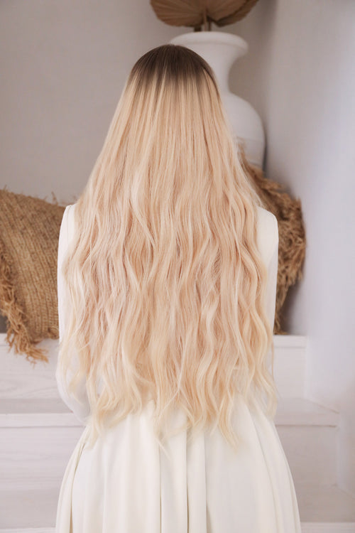 Sunflower Blonde - Clip In Hair Extension - Youmi Beauty