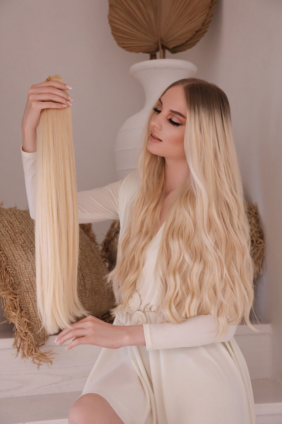 Sunflower Blonde - Clip In Hair Extension - Youmi Beauty