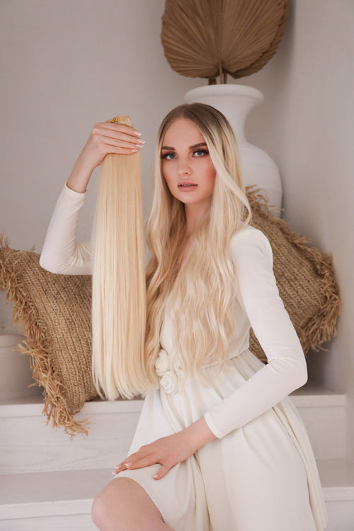 Sunflower Blonde - Clip In Hair Extension - Youmi Beauty